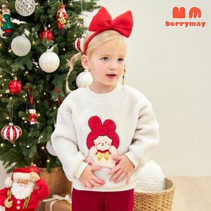 산타토끼양털티셔츠