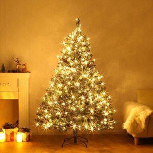 180cm 열매 트리 + LED전구 세트 300구 웜색