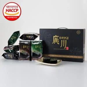 [수출하는김] 광천 우리맛김 재래+파래 식탁김 12g x 16봉 선물세트