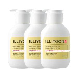 일리윤 프레쉬모이스춰 로션 350ml 3개