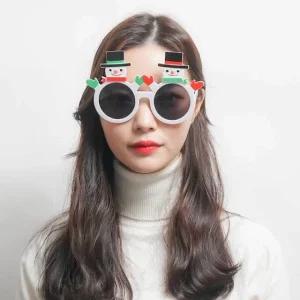 고품질 크리스마스 눈사람 안경 장식 유치원 어린이집 (WCF1231)