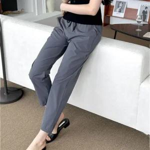 [피커]여성 여름 아이스 배기팬츠 쿨팬츠 슬림핏 밴딩바지