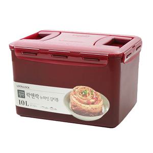 락앤락 HPL886WN 김치통 직사각 투핸들 10L 1개