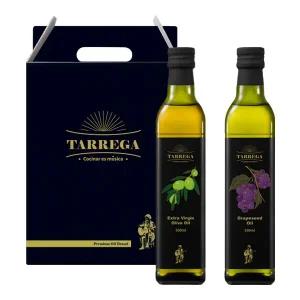 [타레가][10월 1일 오후 1시 배송마감][타레가]오일 500mlx2 선물세트(올리브+포도)