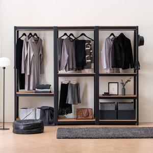 홈던트하우스 행거 스피드랙 V2 드레스룸 선반 옷방 수납장 부볼트 조립식앵글 HOMEDANT SPEEDRACK 펜트리 팬트리 철제 선반행거