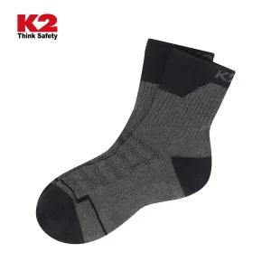 K2 safety 데일리 양말 안전화 스포츠 등산 쿠션 (IUA21S02)