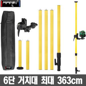 씨씨앤티 6단 텔레스코프 CT-363M 레벨기 레이저레벨