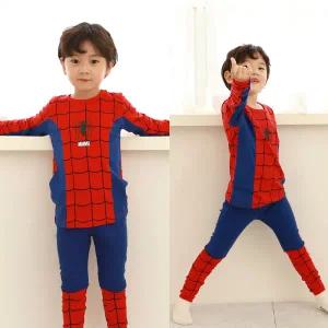스파이더맨 옷 간편 상하복 실내복