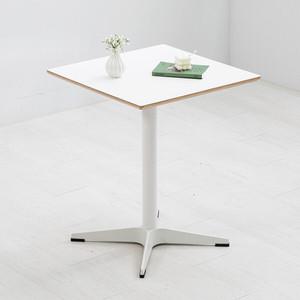 밀키 600 사각 로켓 크로스 테이블 식탁 인테리어 카페 커피숍 업소 디자인