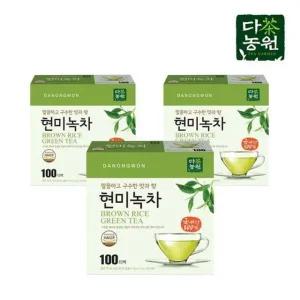 [다농원] 현미녹차 100T x 3개