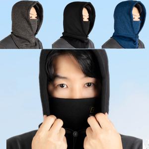 위키란쥬 겨울 따듯하고 방한 보온 니트 후드 넥워머