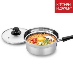 키친플라워 원형라면냄비 16cm NY-3051 인덕션사용가능