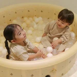[라비베베] 안전가드 아기 수영장 베란다풀장 플레이매트 볼풀장(M사이즈)