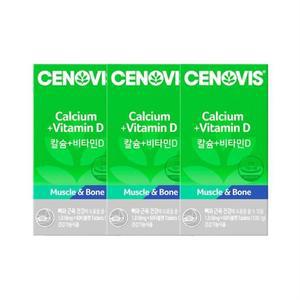 세노비스 칼슘 + 비타민D 60정 3개