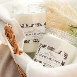 아로니카 퓨어 소이캔들 플라워코튼 500g