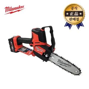 밀워키 충전체인톱 M18 FHS20-502B 200mm 5.0Ah 2배터리 브러쉬리스