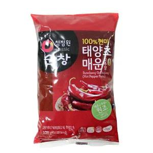 청정원 순창 태양초 매운고추장 리필 500g