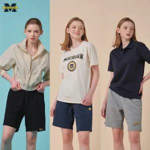 [미시간][미시간] 여성 스웨트 쇼츠 3종세트