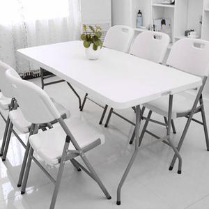 테라스 테이블 포장마차 플라스틱 탁자 브로몰딩 파라솔 야외 테이블 고정식 접이식