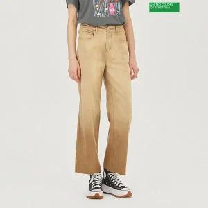 [하프클럽/베네통]베네통 그라데이션 밴딩 데님 팬츠 BADP13341_BG