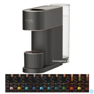 카누 어반 바리스타 커피 머신 브라운 + 캡슐 11팩