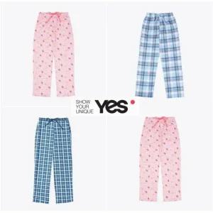 [롯데백화점]예스 구김NO 부드러운 피치기모 스판 여성 실내복바지 3종 택1 YSWEZ851Z853Z855