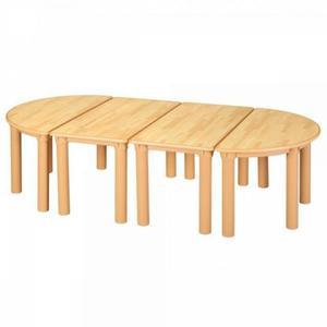 (기본다리-530mm) 안전 무늬 유치 책상 H47-1