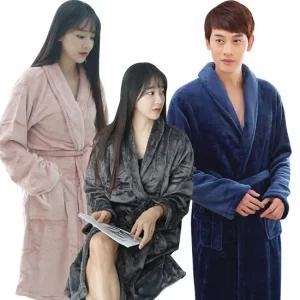 엔비 극세사 샤워 가운 남녀 공용 가운 체험특가