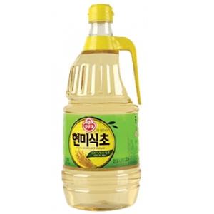 [오뚜기] 현미식초 1.8L /저렴하고 실용적인 대용량/ 마요네즈 참치 스위트콘 케찹 올리고당 물엿