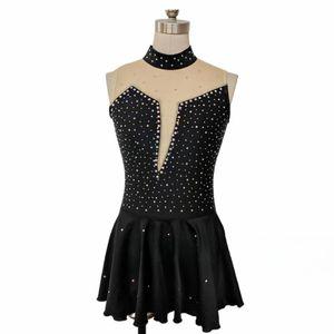 피겨스케이트 드레스 스커트 스케이팅 라이트 의상 연습복