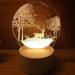 [BZI306MO_51AJ]조명 사슴 무드등 아크릴