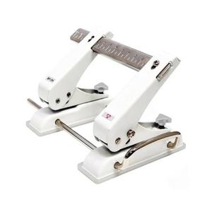 바이하츠 2공 이동펀치 타공기 펀칭기 BY-2H 조임나사식 25매 종이 가늠자 잠금기능