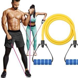 [JHP3PP8S_53EA]줄운동 탄력 홈트용품 고무줄 1자형튜빙