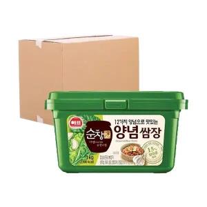 사조해표 순창궁 발아콩12가지양념 쌈장 1kg 8입 (박스)