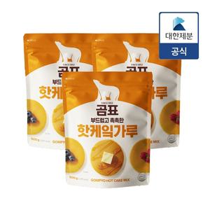 [대한제분] 곰표 핫케익가루 500g x3개