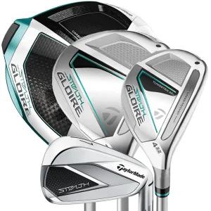 테일러메이드 골프 스텔스 글로리 여성용 조합 풀세트 12개(DR FW UT 8아이언 퍼터)