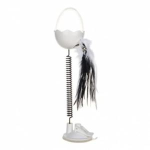 에이치플러스몰 펀칭 스프링 고양이 스낵볼 (화이트) 스마트장난감