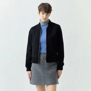 [로보][299,000원 초특가]로보 스웨이드 블루종 재킷