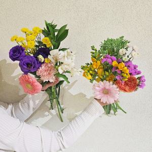 [꽃같은하루] 제철꽃 랜덤 두다발 생화 꽃다발 택배 주문 꽃배달싼곳