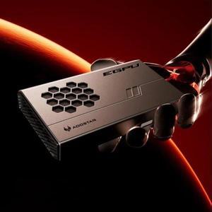 AOOSTAR XG76XT EGPU 확장 카드, 8GB GDDR6 RDNA3 아키텍처 AMD Radeon RX 7600XT, Oculink+Usb4