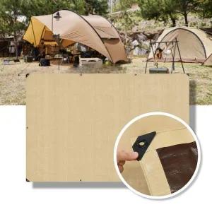 프리미엄 다용도 타포린 방수포 베이지 1.8X2.7m