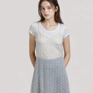 부루앤쥬디 플라워시스루레이어드원피스 BBRHDR108B