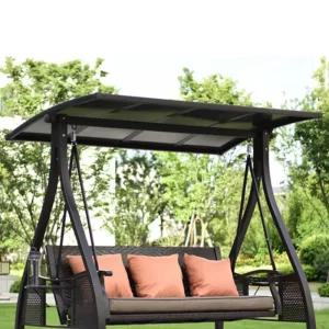 정원 블랙 코스트코그네 스윙체어 싱글 야외 정원그네