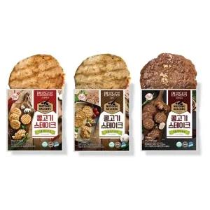 간편 전자레인지 조리 콩고기 스테이크 패티 맵콩달콩 3종 9팩 (WFJFXH8)