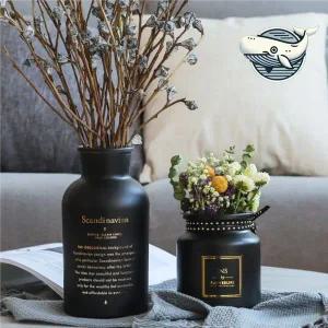 모던 미니 화병 원형 유리 디퓨저용기 인테리어