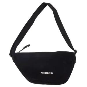 엄브로 코듀로이 바나나 크로스백 UP423CBGO2 BLK