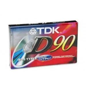 TDK D90 IECI타입 I 노멀 포지션 고출력 오디오 카세트 테이프 D5020