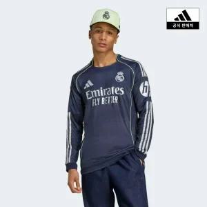 [아디다스](마산점)[New Performance] 레알 마드리드 25/26 긴팔 어웨이 저지 [JP3939]