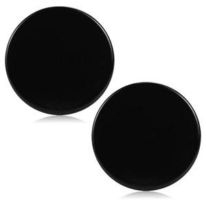 [업그레이드] WB29K10023 레인지 중형 버너 캡 교체 부품, GE 레인지/스토브/오븐/쿡탑, 직경 3.2인치(2Pc)에 적합