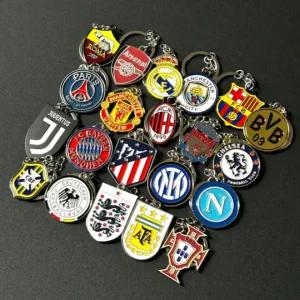 해외축구 스틸 키링 키홀더 열쇠고리 EPL 라리가 유로파 프리미어리그